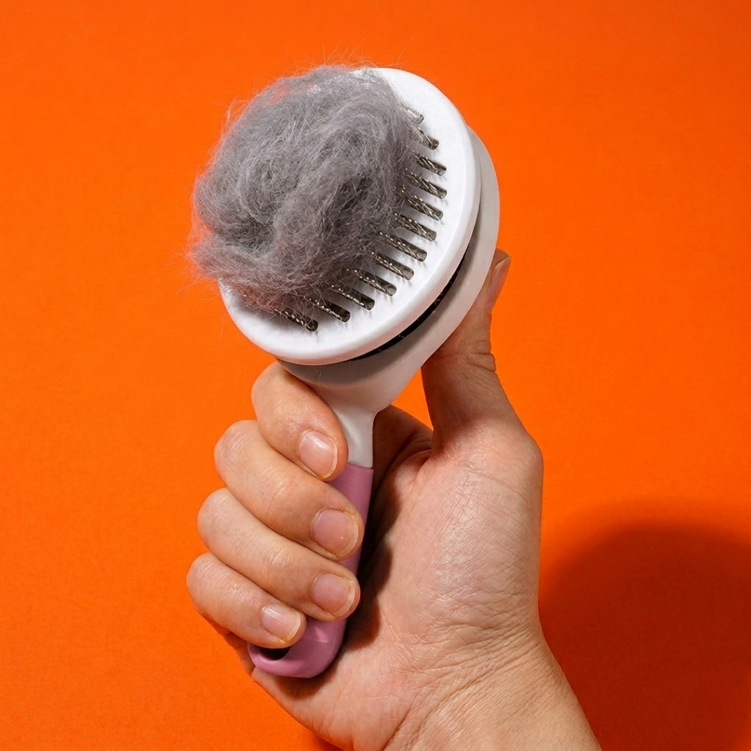 Escova removedora de pelos cães e gatos