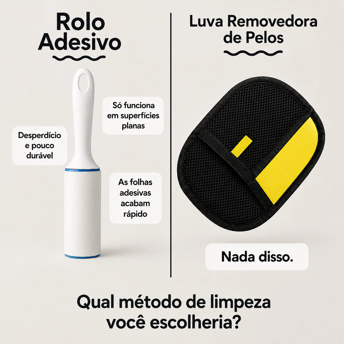 Luva Removedora de Pelos