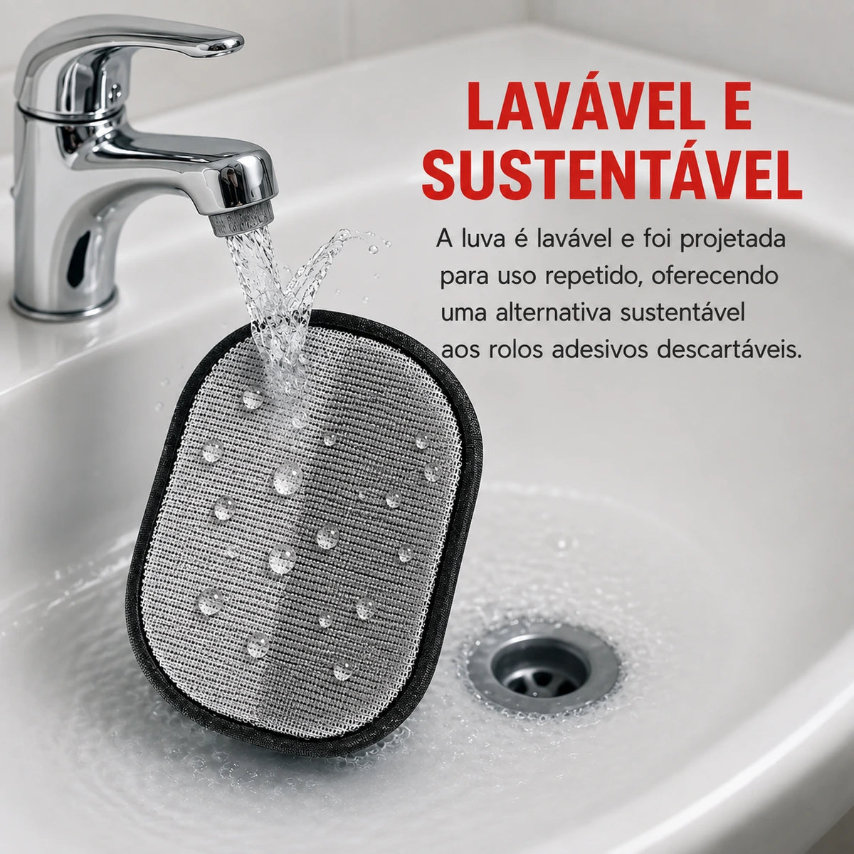 Luva Removedora de Pelos
