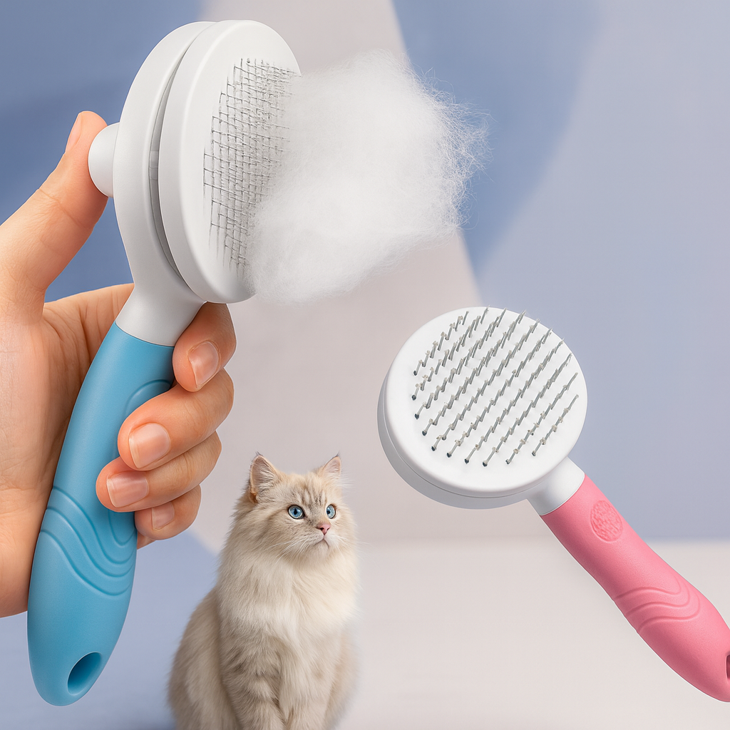 Escova removedora de pelos cães e gatos
