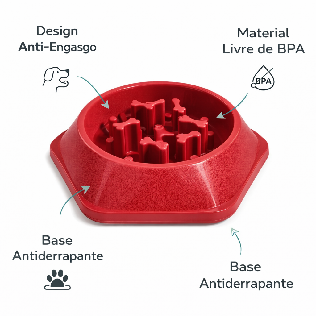 Comedouro Anti-Gula